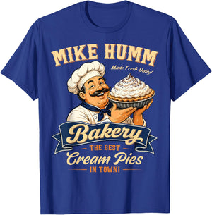 Funny Adult Humor Mike Humm Innuendo Joke Pun Gag Gifts T-Shirt - T-Shirt | Royal
