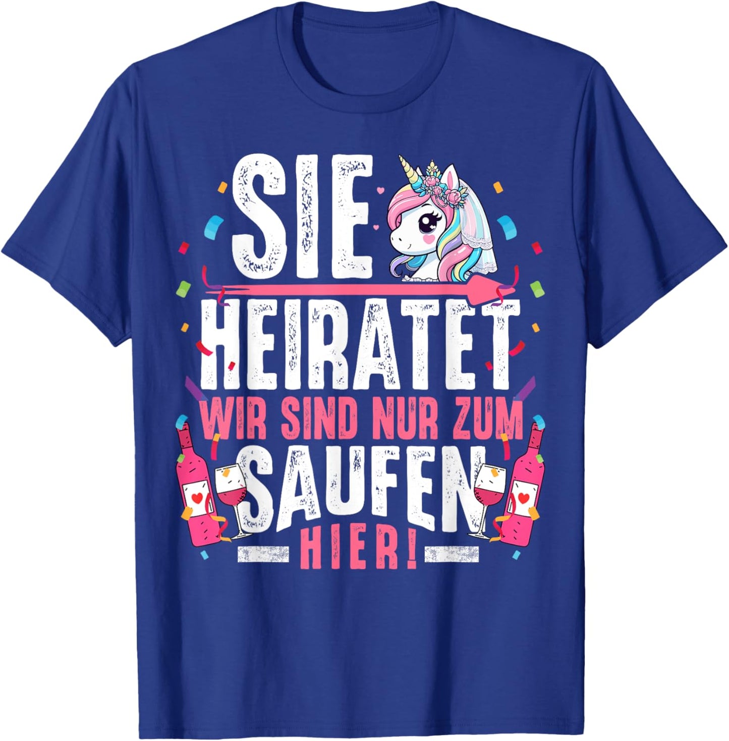 Hen Party Women JGA Shirt Hen Night , black T-Shirt - T-Shirt | Royal