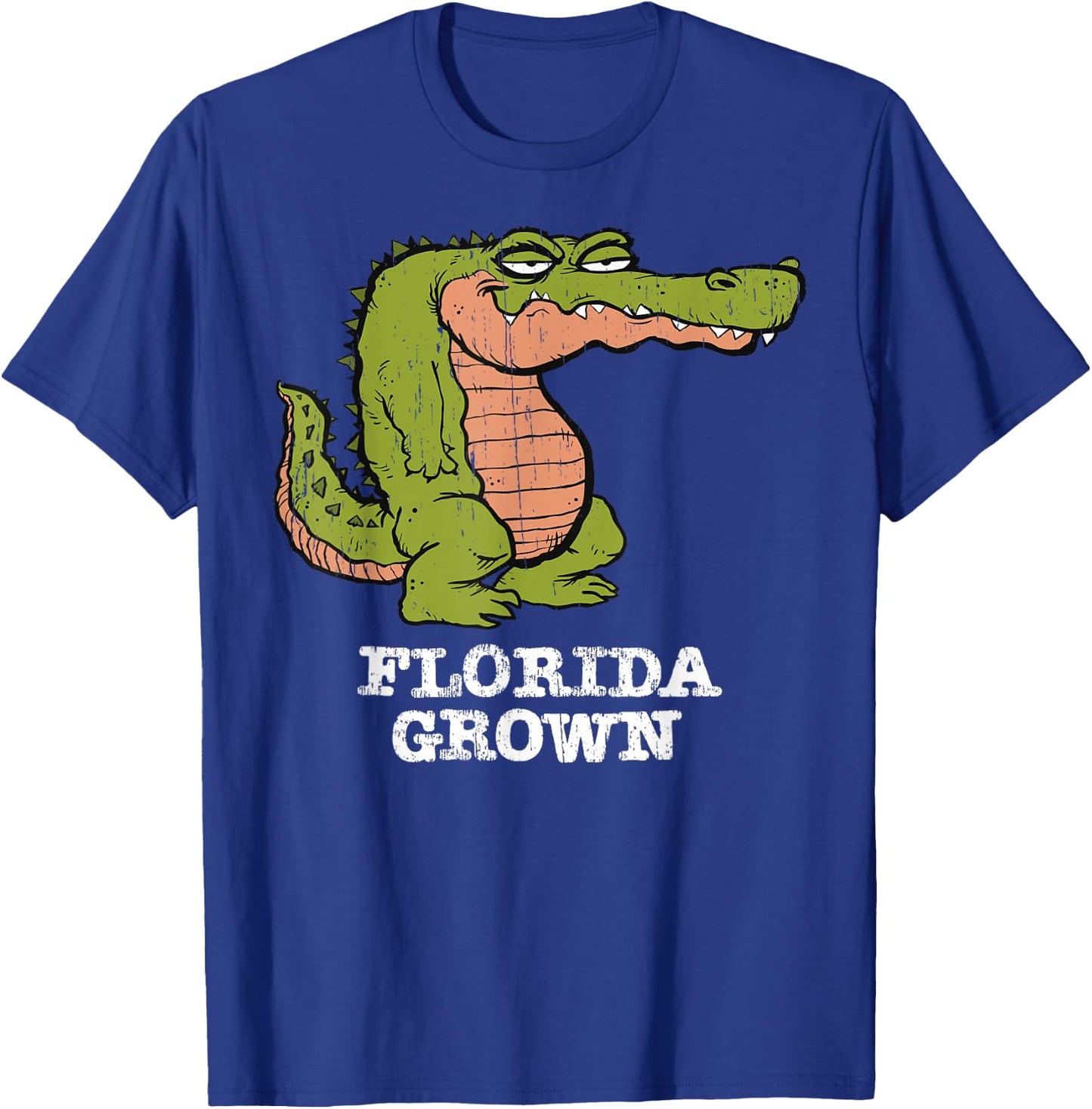 Florida Flo Grown Shirt Miami Orlando Tampa Destin Flag T-Shirt - T-Shirt | Royal