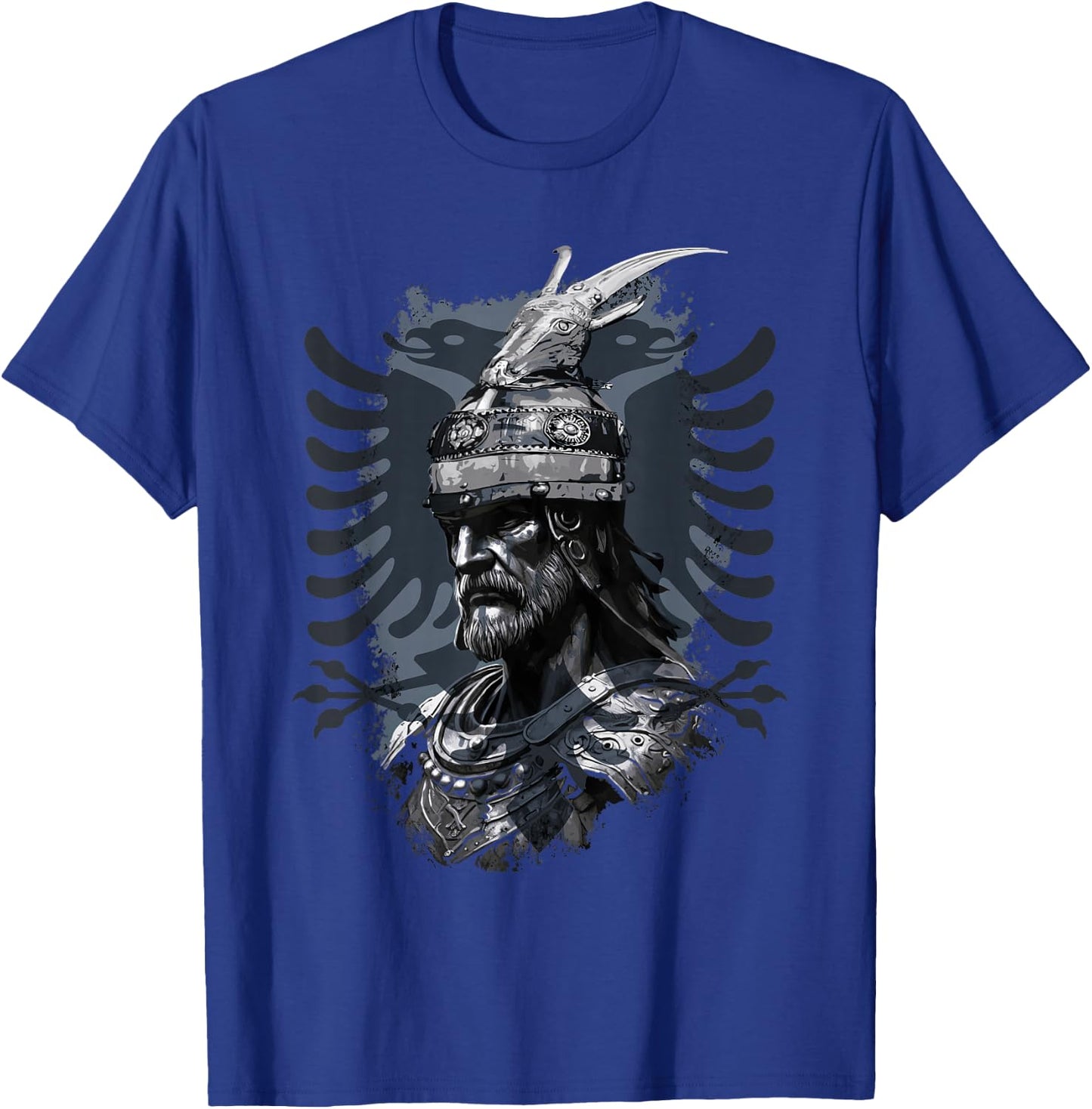 Albanien Albanischer Adler Kosovo Skënderbeu Skanderbeg Albanischer Nationalheld Adler Kosovo Albaner , Erwachsene und Kinder, Schwarz, S, EU 38/40 T-Shirt - T-Shirt | Royal