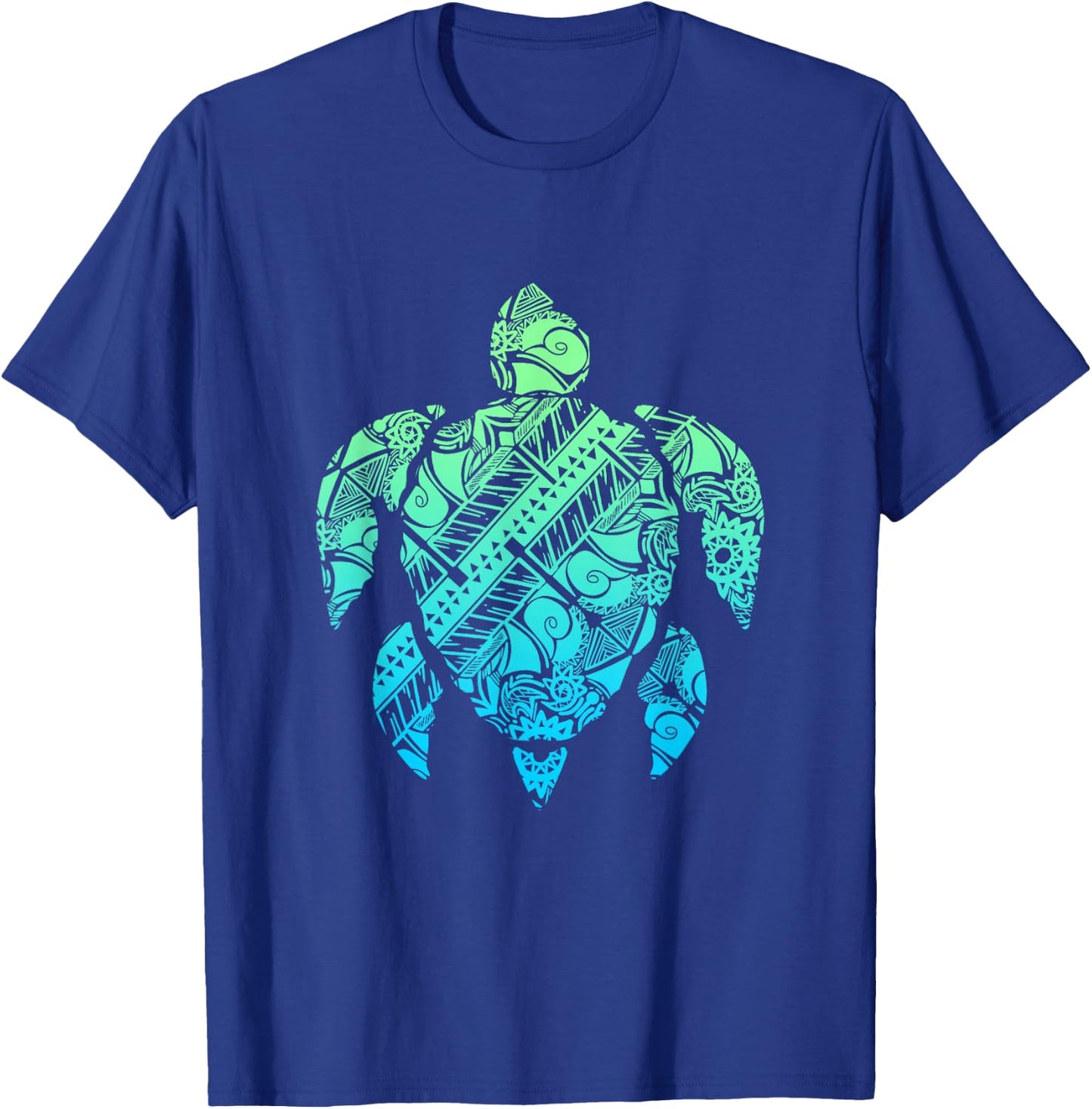 Maori Turtle Polynesian New Zealand Culture Tattoo T-Shirt - T-Shirt | Royal