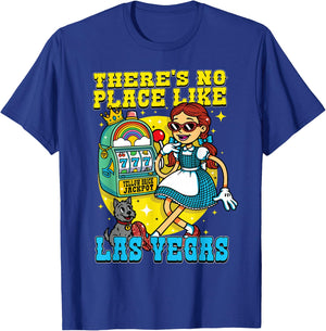 Funny Las Vegas Casino No Place Like Nevada Trip Souvenir T-Shirt - T-Shirt | Royal