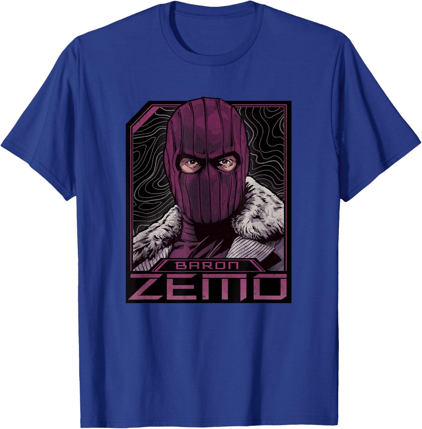 Marvel The Falcon and The Winter Soldier Baron Zemo Masked T-Shirt - T-Shirt | Royal