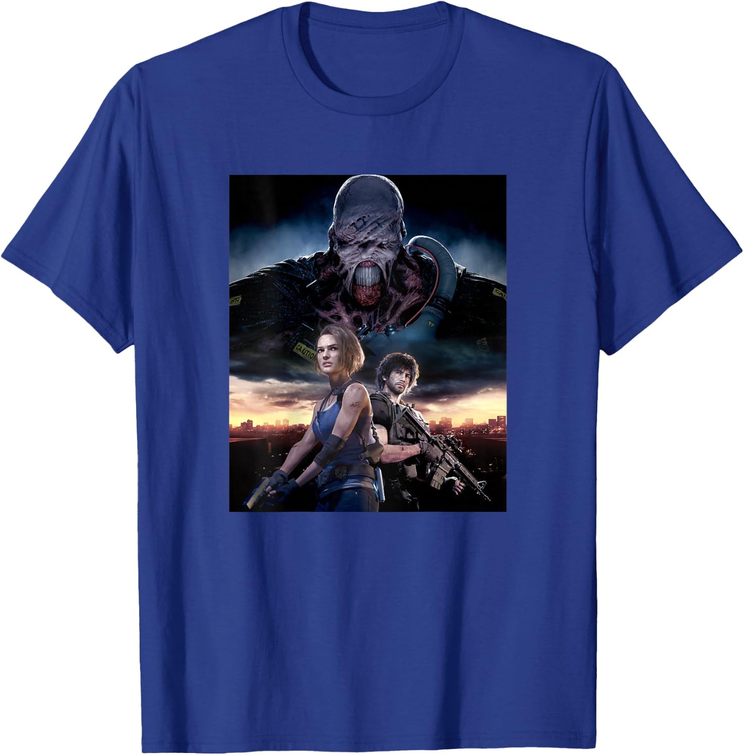 Resident Evil 3 Main Art BP T-Shirt - T-Shirt | Royal