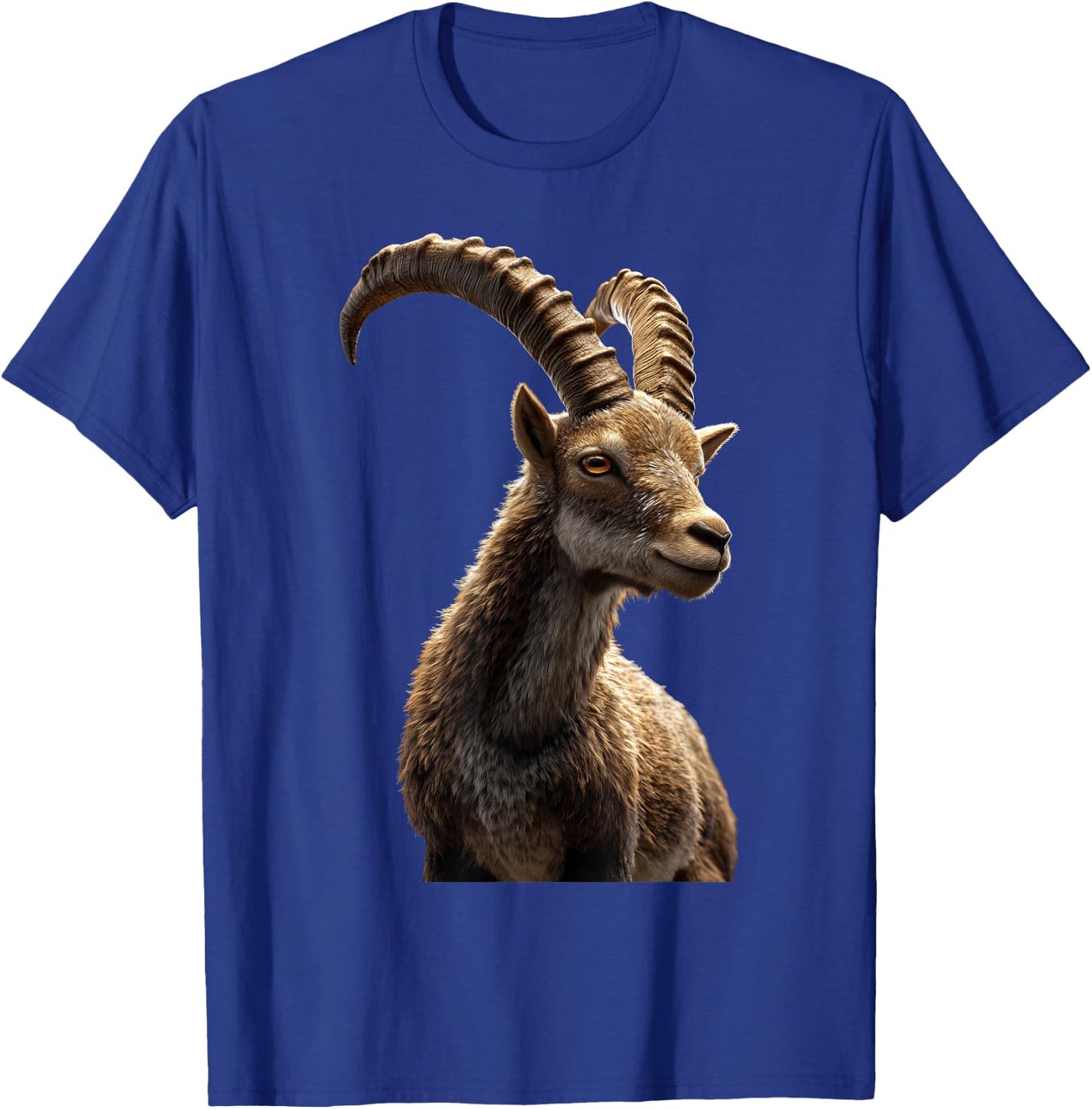 Steinbock Ziege Bock Alpensteinbock Capricorn Süße Ziegen T-Shirt - T-Shirt | Royal