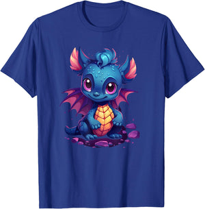 Cute Dragon funny Dragon lover baby T-Shirt - T-Shirt | Royal