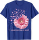 Sunflower Ribbon I Wear Pink For My Aunt Cancer Awarenes T-Shirt - T-Shirt | Royal