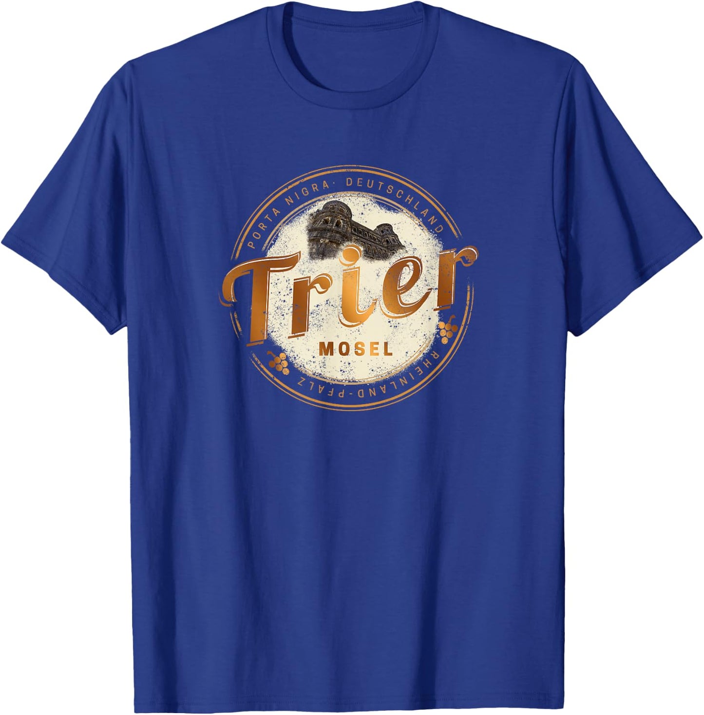 Trier Vintage Mosel Rheinland-Pfalz Deutschland T-Shirt - T-Shirt | Royal