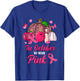 In October We Wear Pink Bowling Pumpkin Breast Cancer Gifts T-Shirt - T-Shirt | Royal