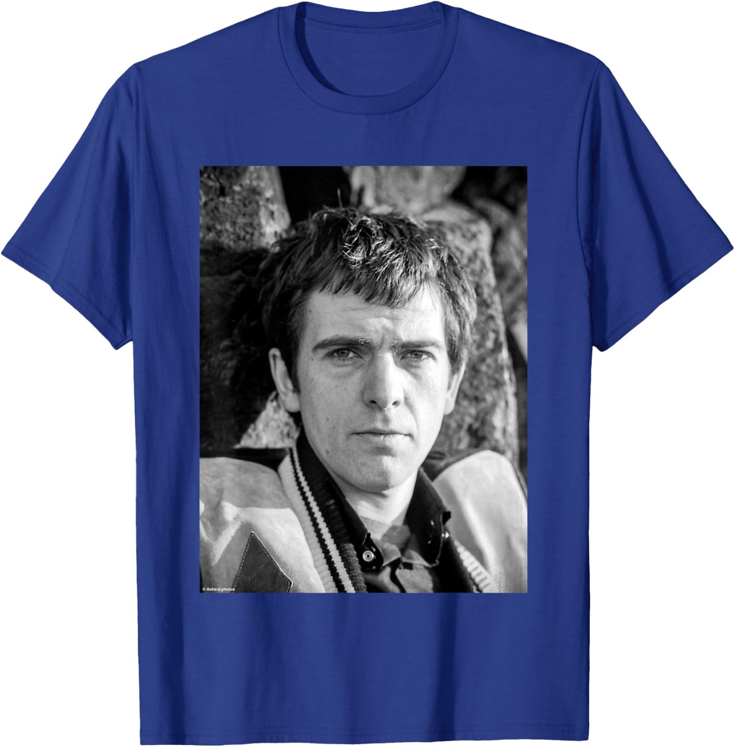 Peter Gabriel of Genesis Photo by Allan Ballard T-Shirt - T-Shirt | Royal