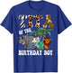 Tita of the Birthday Boy Zoo Bday Safari Celebration T-Shirt - T-Shirt | Royal