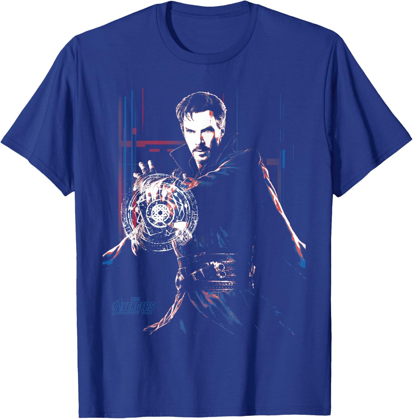 Marvel Avengers: Infinity War Doctor Strange Dark Portrait T-Shirt - T-Shirt | Royal