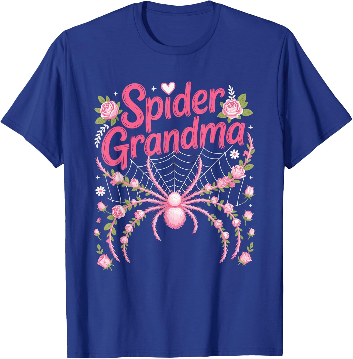 Spider Grandma Family T-Shirt - T-Shirt | Royal