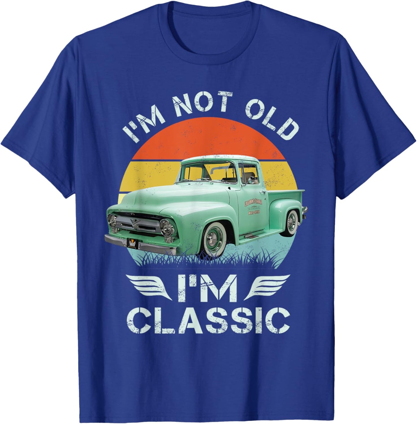 1955 1956 Classic F100 T-Shirt - T-Shirt | Royal