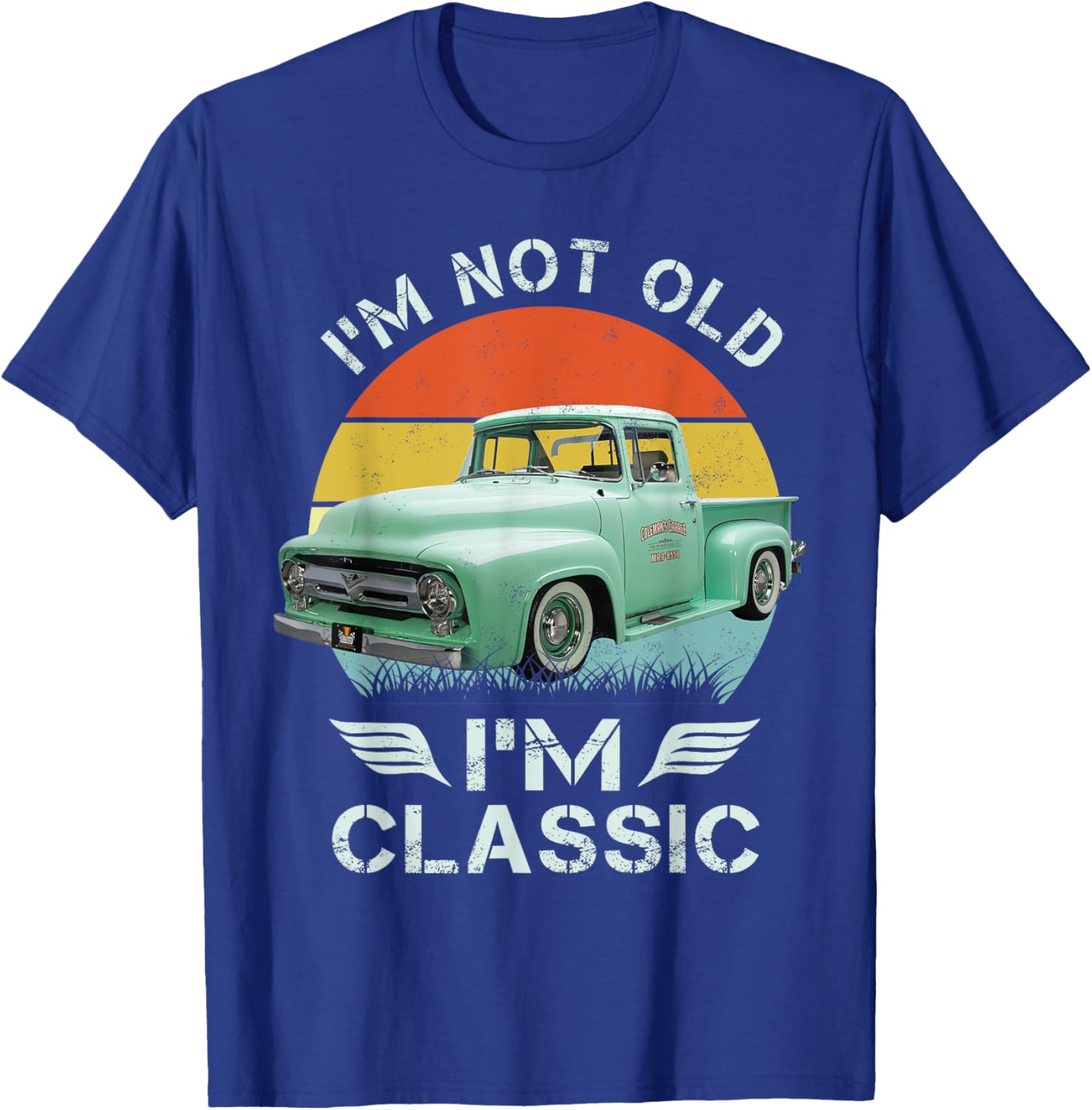 1955 1956 Classic F100 T-Shirt - T-Shirt | Royal