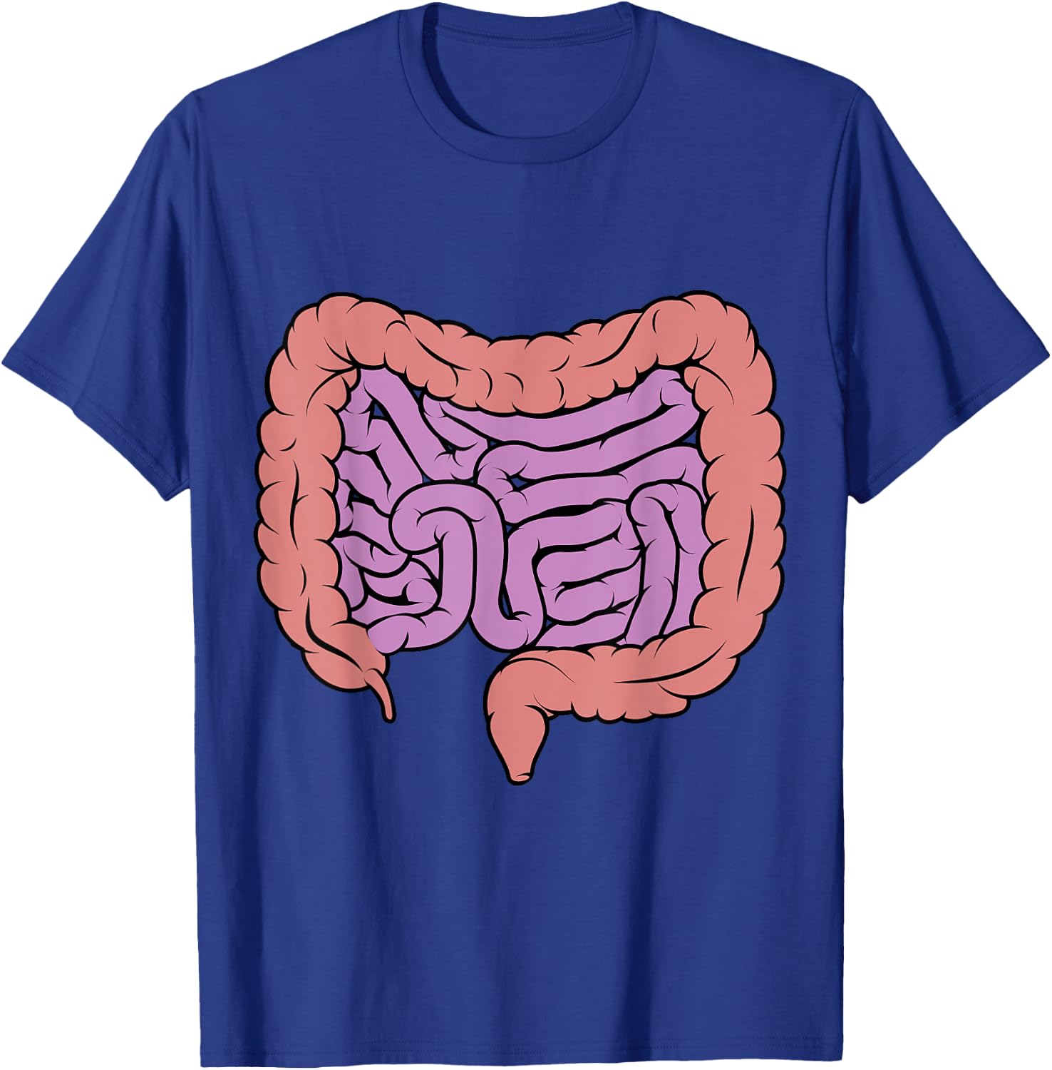 Schéma du système digestif intestinal T-Shirt - T-Shirt | Royal