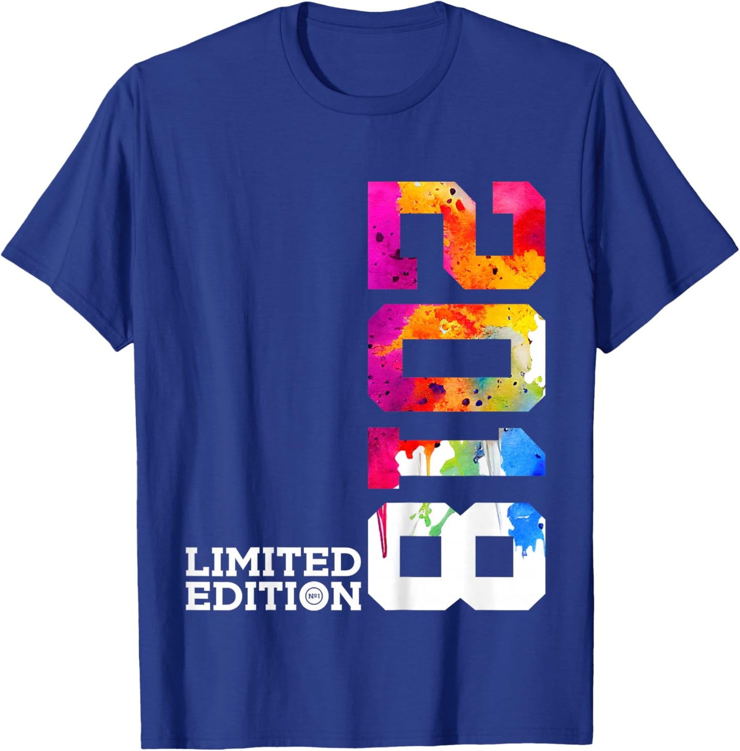 Kids 6 Years 6th Birthday Limited Edition 2018 , black T-Shirt - T-Shirt | Royal