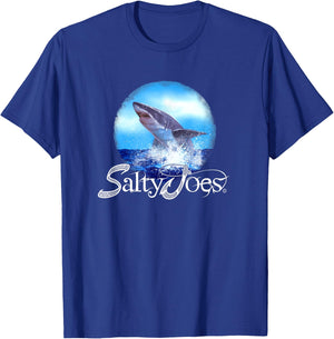 Salty Joe's King of the Ocean Logo Graphic T-Shirt - T-Shirt | Royal