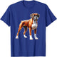 Boxer Dog T-Shirt - T-Shirt | Royal