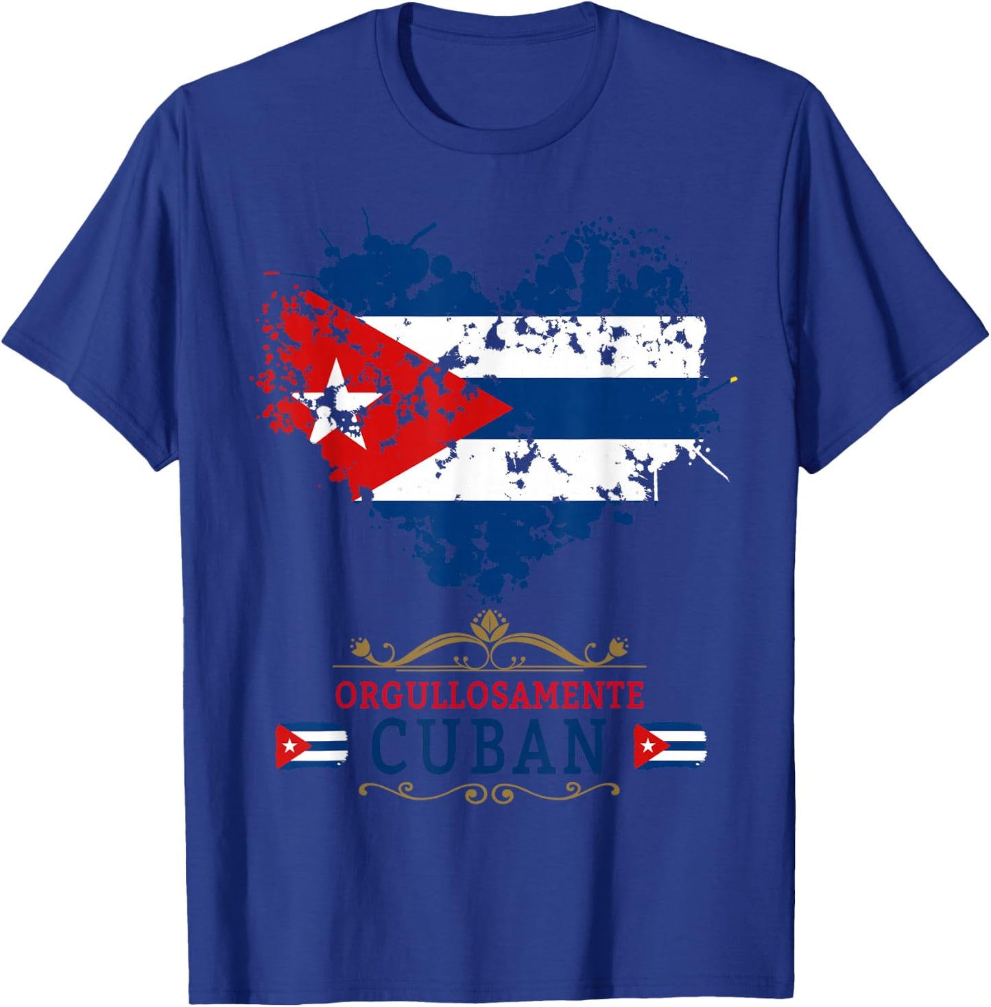 Cuban Flag Outfits Ideas for Kids and Hispanic Flag of Cuba , white, S T-Shirt - T-Shirt | Royal