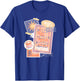 Vintage Postcard and Stamp Aesthetic Collage Travel Vacation T-Shirt - T-Shirt | Royal