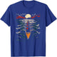 Rowing Artwork Sculling , Black, S T-Shirt - T-Shirt | Royal