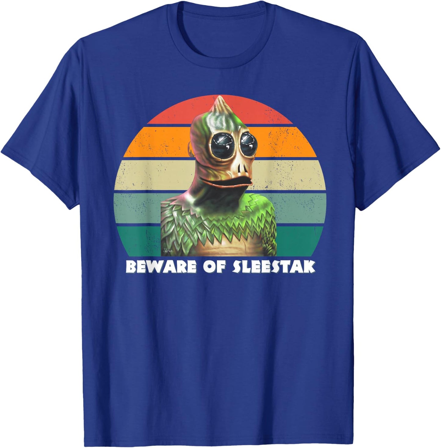 Sleestak, Funny land Of The Lost Shirt, Classic Televison T-Shirt - T-Shirt | Royal
