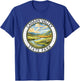 Canaan Valley State Park Badge West Virginia Travel Vintage T-Shirt - T-Shirt | Royal