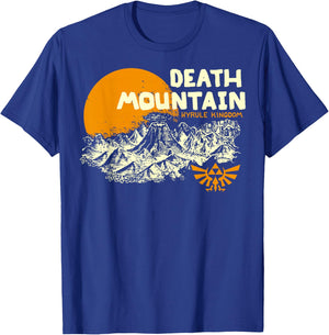 Nintendo Legend Of Zelda Hyrule Death Mountain Scenery T-Shirt - T-Shirt | Royal