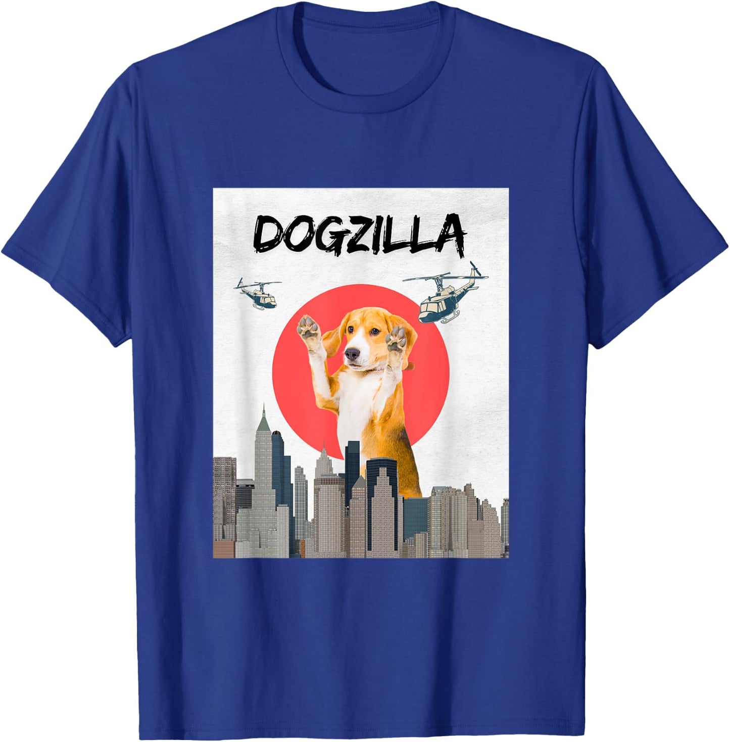 Dogzilla - Perfect for dog lovers T-Shirt - T-Shirt | Royal