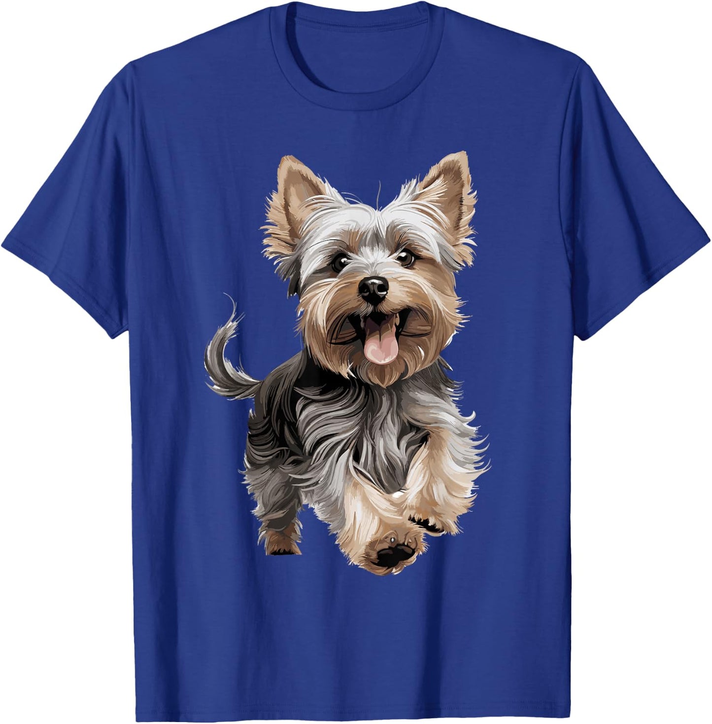 Yorkshire Terrier Yorkie Dog Breed Cute Graphic T-Shirt - T-Shirt | Royal