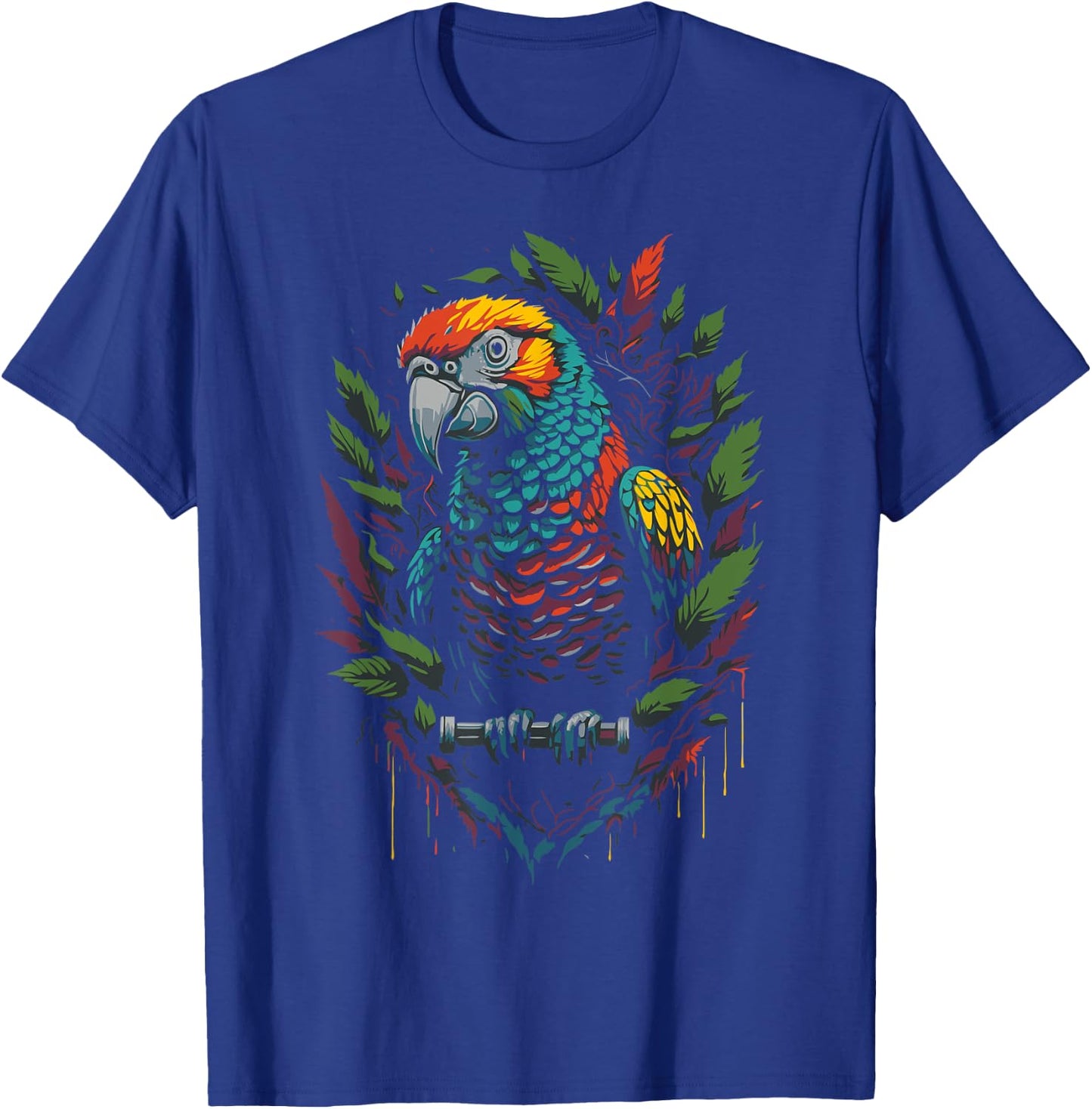 Colorful Parrot T-Shirt - T-Shirt | Royal