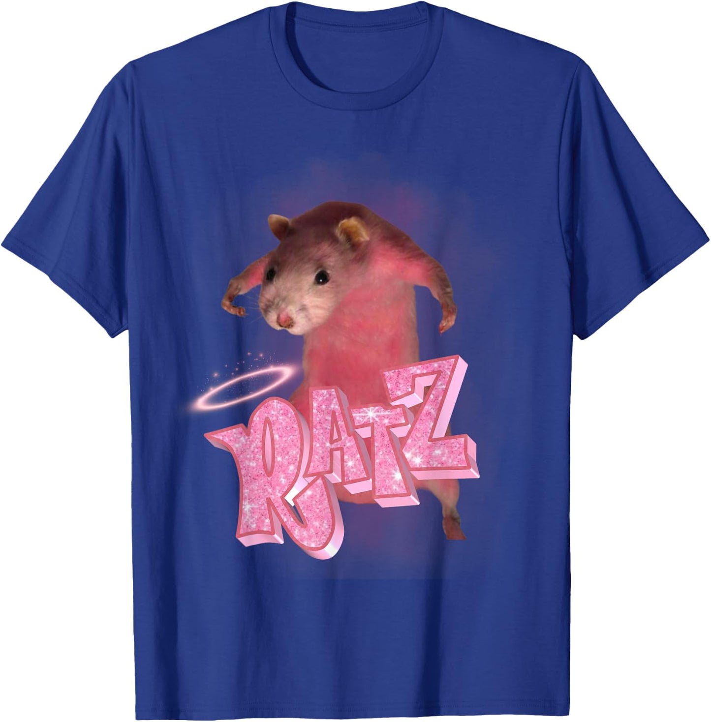 Ratz Meme Funny Rat Funny Mouse Ratz Pink Ratz Mouse T-Shirt - T-Shirt | Royal