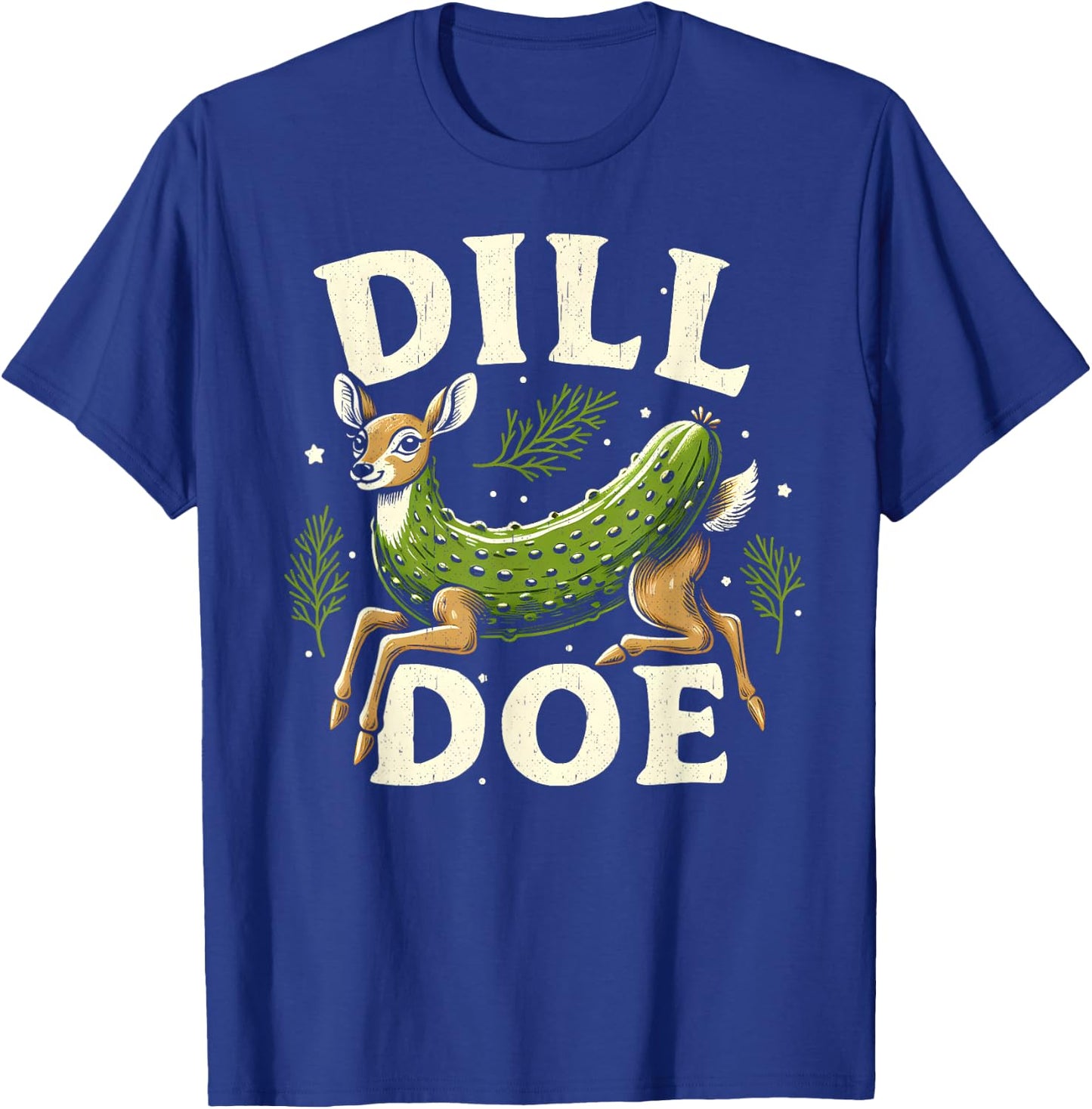 Dill Doe Funny Dirty Adult Humor Inappropriate Offensive Gag T-Shirt - T-Shirt | Royal