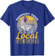 Support Your Local Egg Dealer Chickens Lover Farm Chicken T-Shirt - T-Shirt | Royal