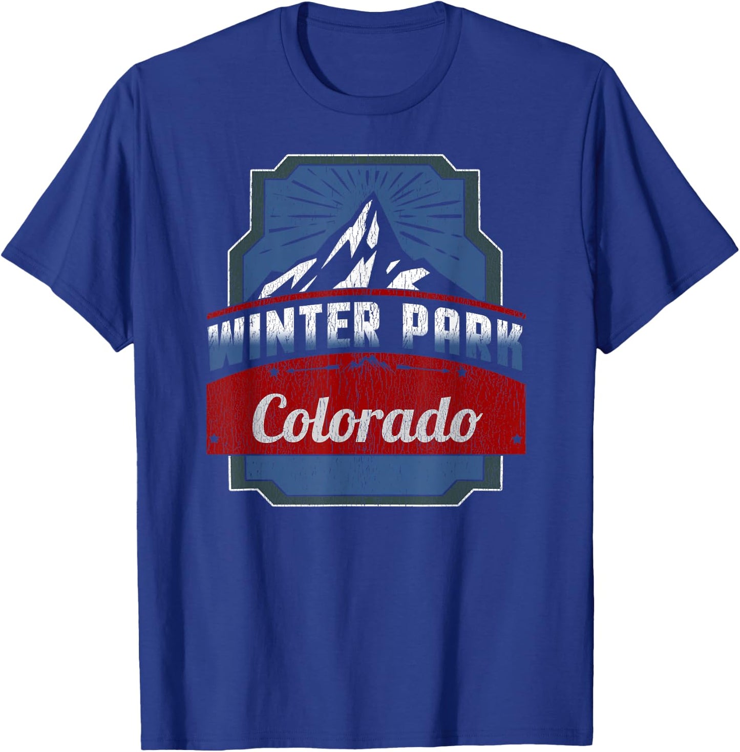 Winter Park Colorado Ski Trip T-Shirt - T-Shirt | Royal