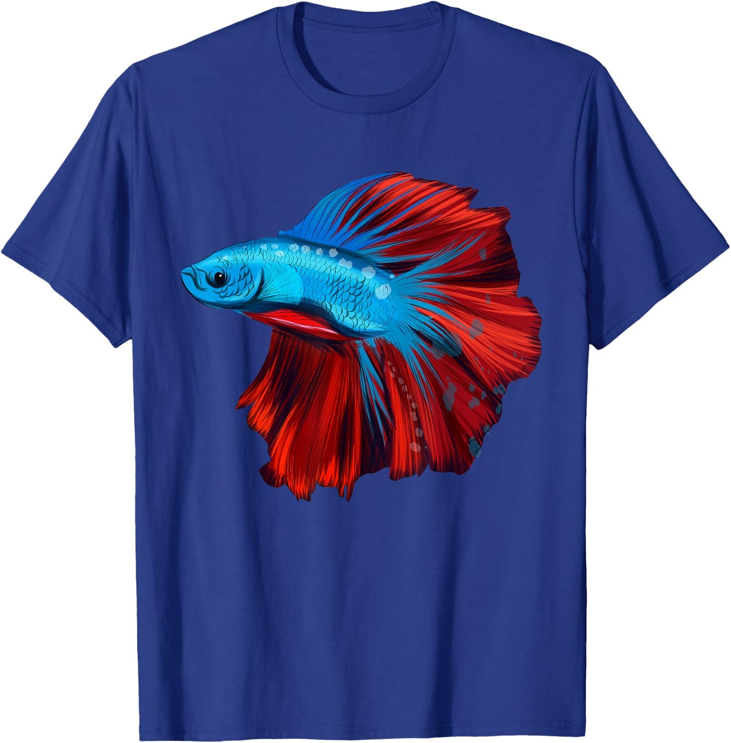 Betta Fish Lover Betta Fish Boy Betta Fish Girl T-Shirt - T-Shirt | Royal
