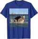 Cat Biting Shark Lustiger Kunst- und Katzenliebhaber Lustige Katze und Hai T-Shirt - T-Shirt | Royal