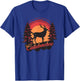 Cataloochee Valley Elk Great Smoky Mountains T-Shirt - T-Shirt | Royal