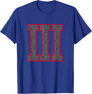 Black Cement 3 Shirt T-Shirt - T-Shirt | Royal