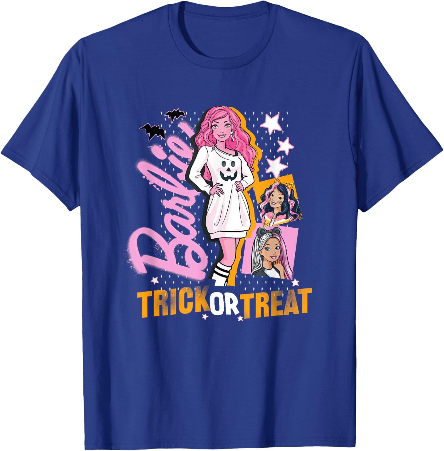 Barbie - Trick or Treat Halloween T-Shirt - T-Shirt | Royal