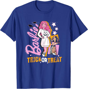 Barbie - Trick or Treat Halloween T-Shirt - T-Shirt | Royal