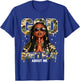 God Dont Play About Me Blessed Black Queen Camo Art Graphic T-Shirt - T-Shirt | Royal