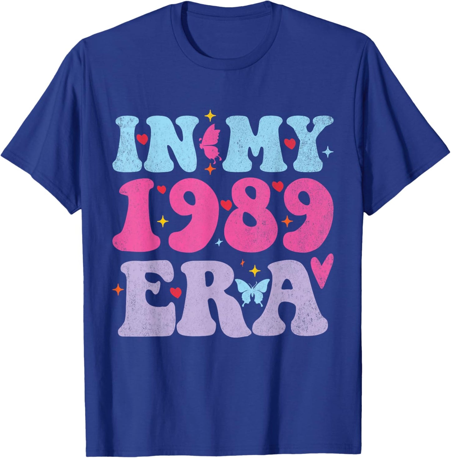 In My 1989 Era Kids Boys Girls Teachers for Youth T-Shirt - T-Shirt | Royal
