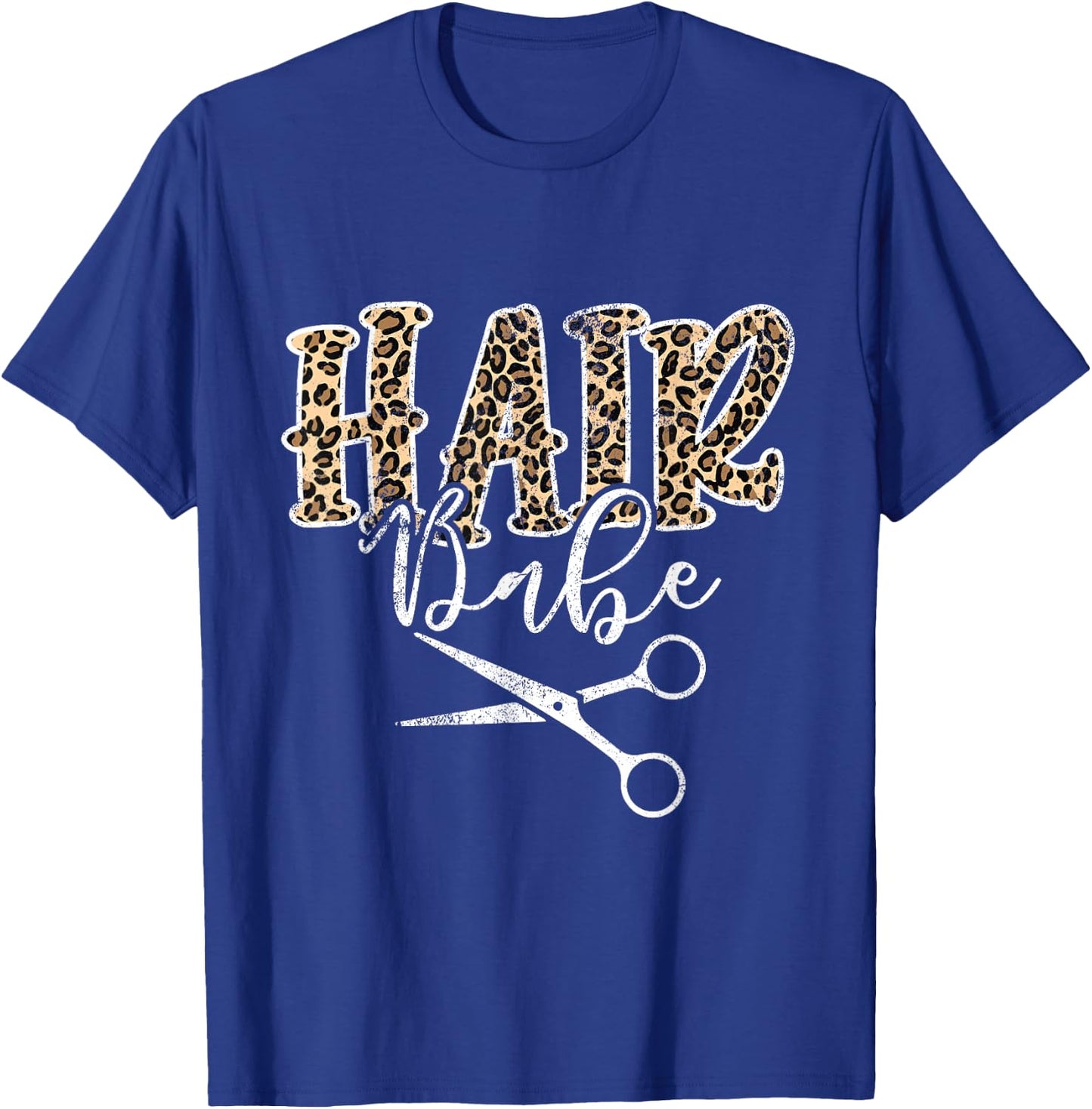 Vintage Hair Babe Hair Stylist Hairdresser Hairstylist T-Shirt - T-Shirt | Royal