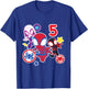 Kids Marvel Spidey and His Amazing Friends 5 Year Old Birthday , black T-Shirt - T-Shirt | Royal