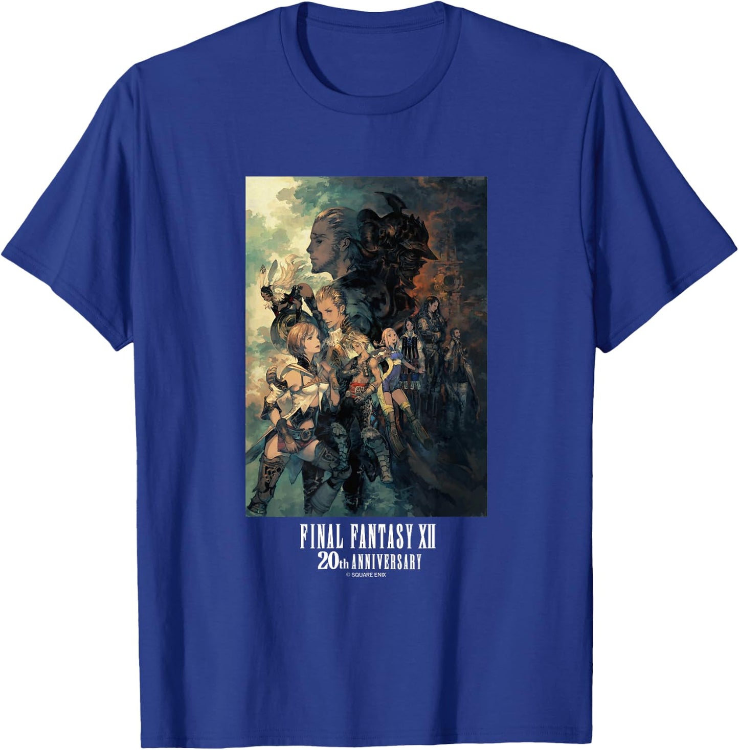 FINAL Fantasy Annivasary Collection FFXII TZA Package Art 2 T-Shirt - T-Shirt | Royal