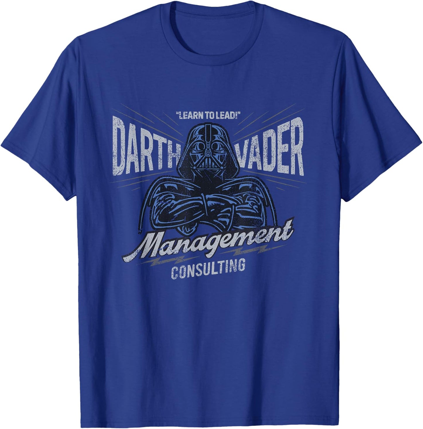 Star Wars Darth Vader Management Consulting Vintage T-Shirt - T-Shirt | Royal