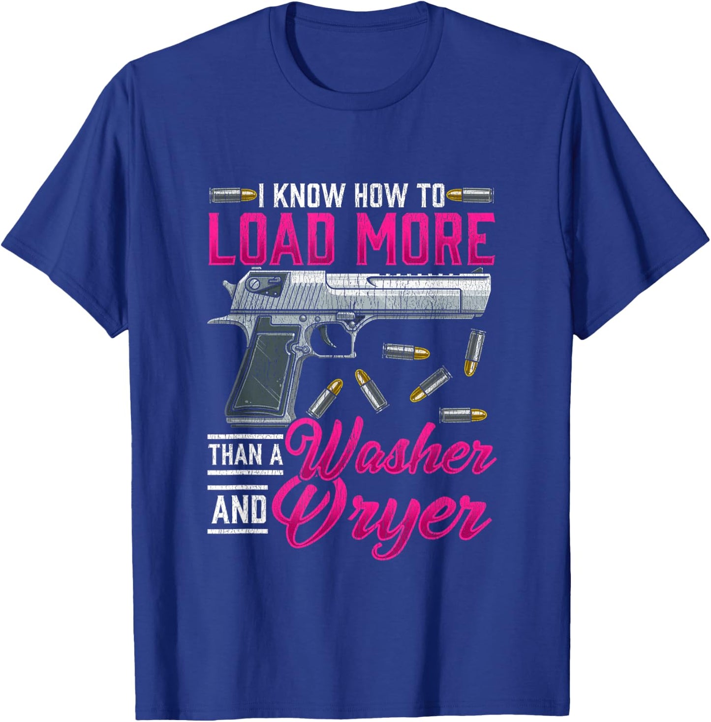 Funny Gun Lover Women Shooting Enthusiast Small T-Shirt - T-Shirt | Royal