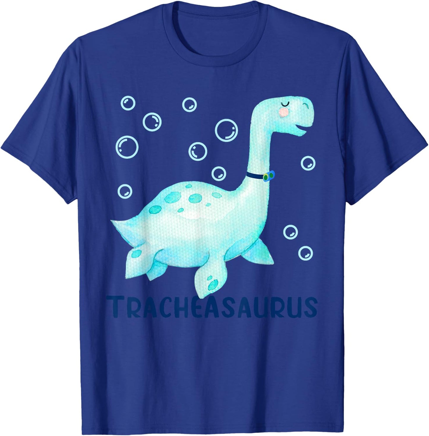 Tracheasaurus Tracheostomy Awareness T-Shirt - T-Shirt | Royal